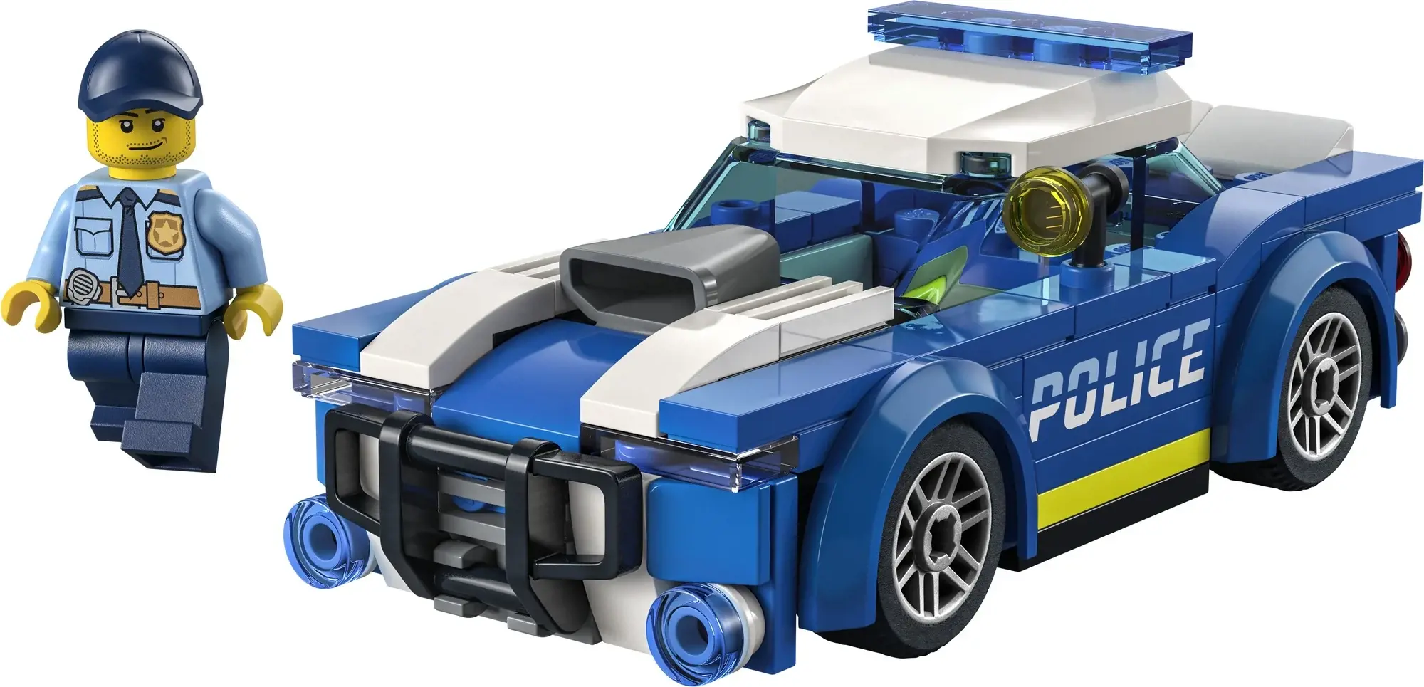 Lego konstruktorius CITY - Policijos automobilis 60312, 94 vnt.