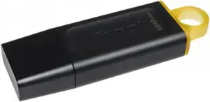 KINGSTON 128 GB USB3.2 Gen1 "DataTraveler Exodia" juoda + geltona