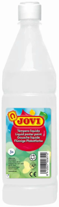 Skystas guašas buteliuke JOVI 1000 ml, balta sp.