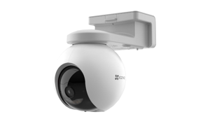 EZVIZ | Smart Home Battery Security Camera with Solar Panel | CS-HB8-4K | 8 MP | 4mm | IP65 | H.265/H.264 | MicroSD up to 512 GB