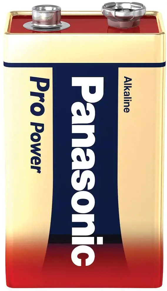 1x Panasonic Pro Power 6 LR 61 9V block maitinimo elementai