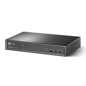 "TP-Link" 9 prievadų 10/100 Mbps stalinis komutatorius su 8 prievadais PoE+, nevaldomas, Fast Ethernet (10/100), maitinimas per Ethernet (PoE)