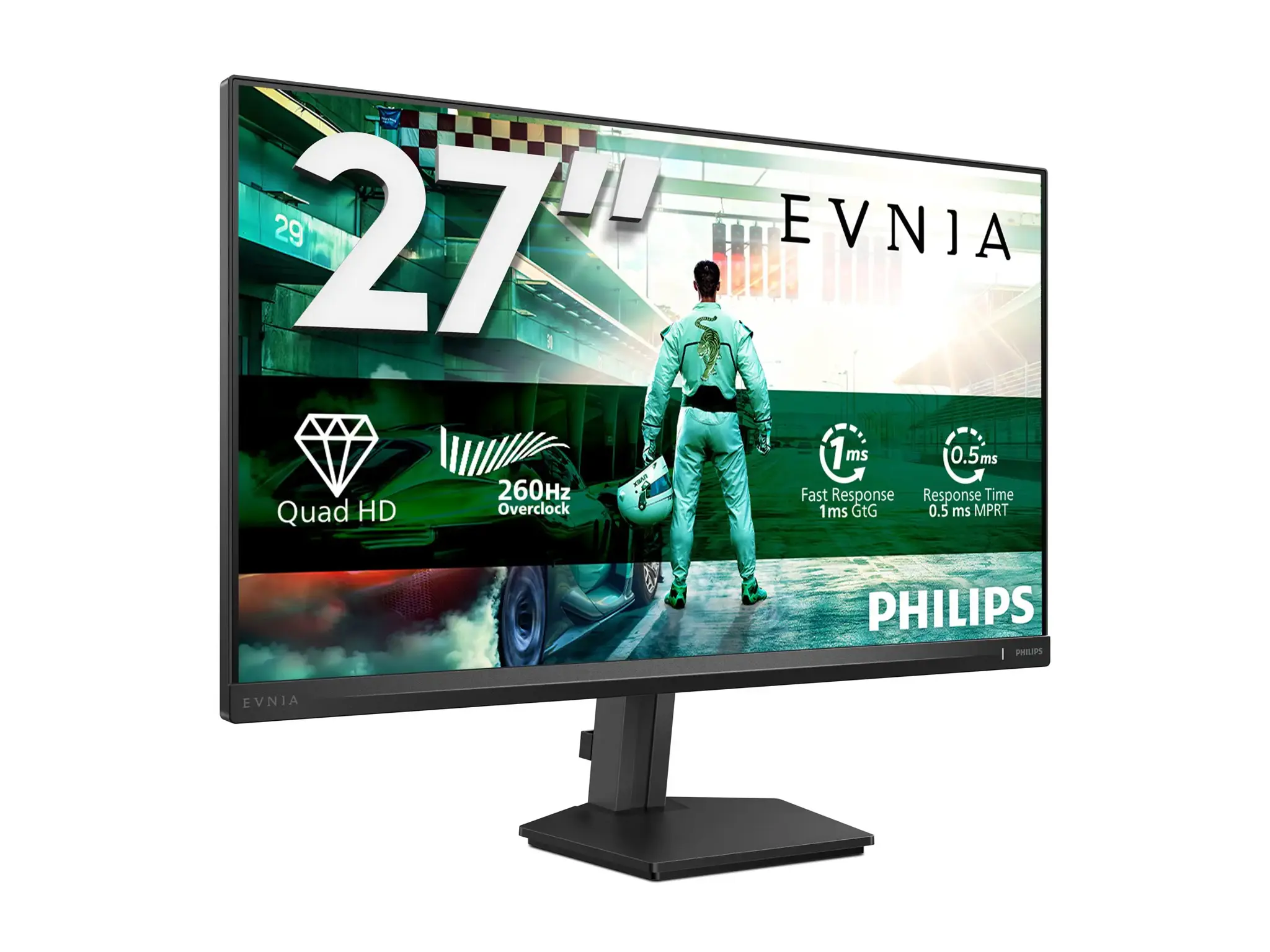 Philips 27M2N3500PF/00 | 27 " | Fast IPS | QHD | 16:9 | 260 Hz | 1 ms | 2560 x 1440 pixels | 300 cd/m² | HDMI ports quantity 2