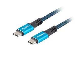 LANBERG kabelis USB-C M/M 4.0 0.5m 100W 5K 60Hz