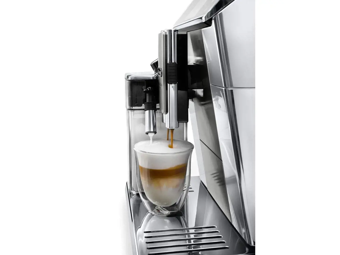 Kavos aparatas DeLonghi ECAM 650.55.MS, 2 litrai, 1450 W, Sidabrinė, Automatinis