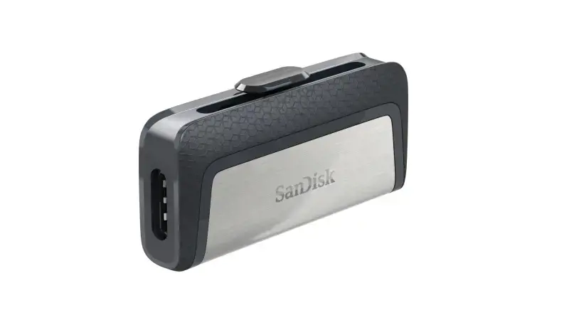 "SanDisk Ultra Dual Drive" USB Type-C atmintinė 128 GB; EAN:619659142063