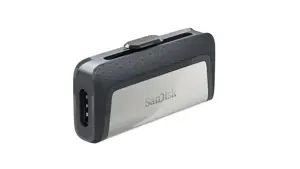 "SanDisk Ultra Dual Drive" USB Type-C atmintinė 128 GB; EAN:619659142063