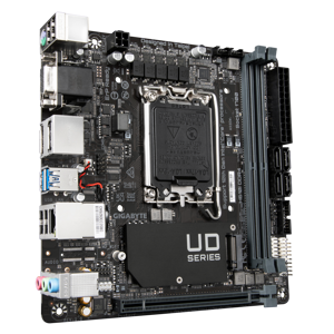 Gigabyte H610I DDR4, "Intel", LGA 1700, "Intel® Celeron®", "Intel® Core™ i3", "Intel® Core™ i5", "Intel® Core™ i7", "Intel® Core™ i9", "Intel Pentium G", LGA 1700, DDR4-SDRAM, 64 GB