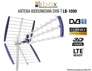 "Libox LB-1000", "Antena TV DVB-T" - 16,5 dB