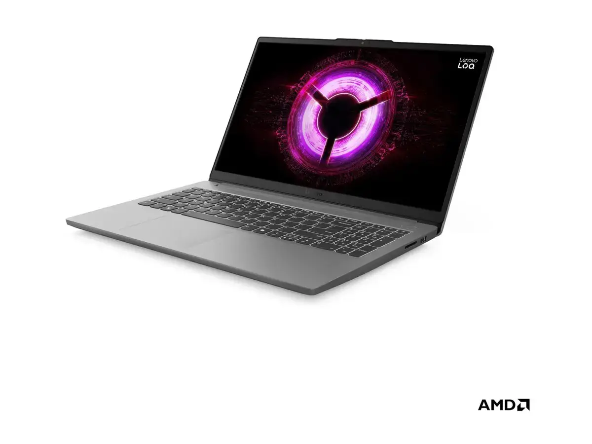 Nešiojamas kompiuteris Lenovo LOQ 15ARP10E, AMD Ryzen 7 7735HS (Max. 4.75GHz, 16M, 8C), 512 GB, 15,6 Coliai, Windows 11 Home