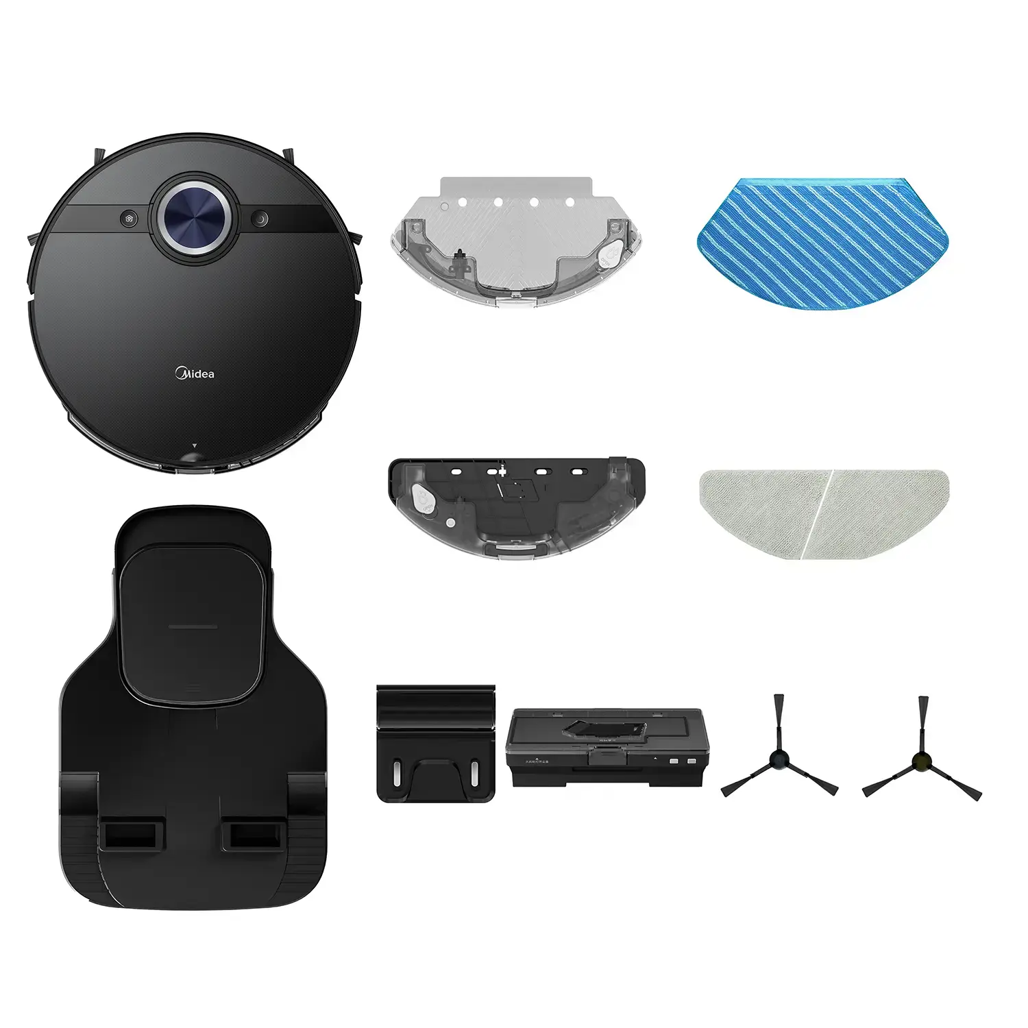 Dulkių siurblys-robotas Midea S8+, Juoda