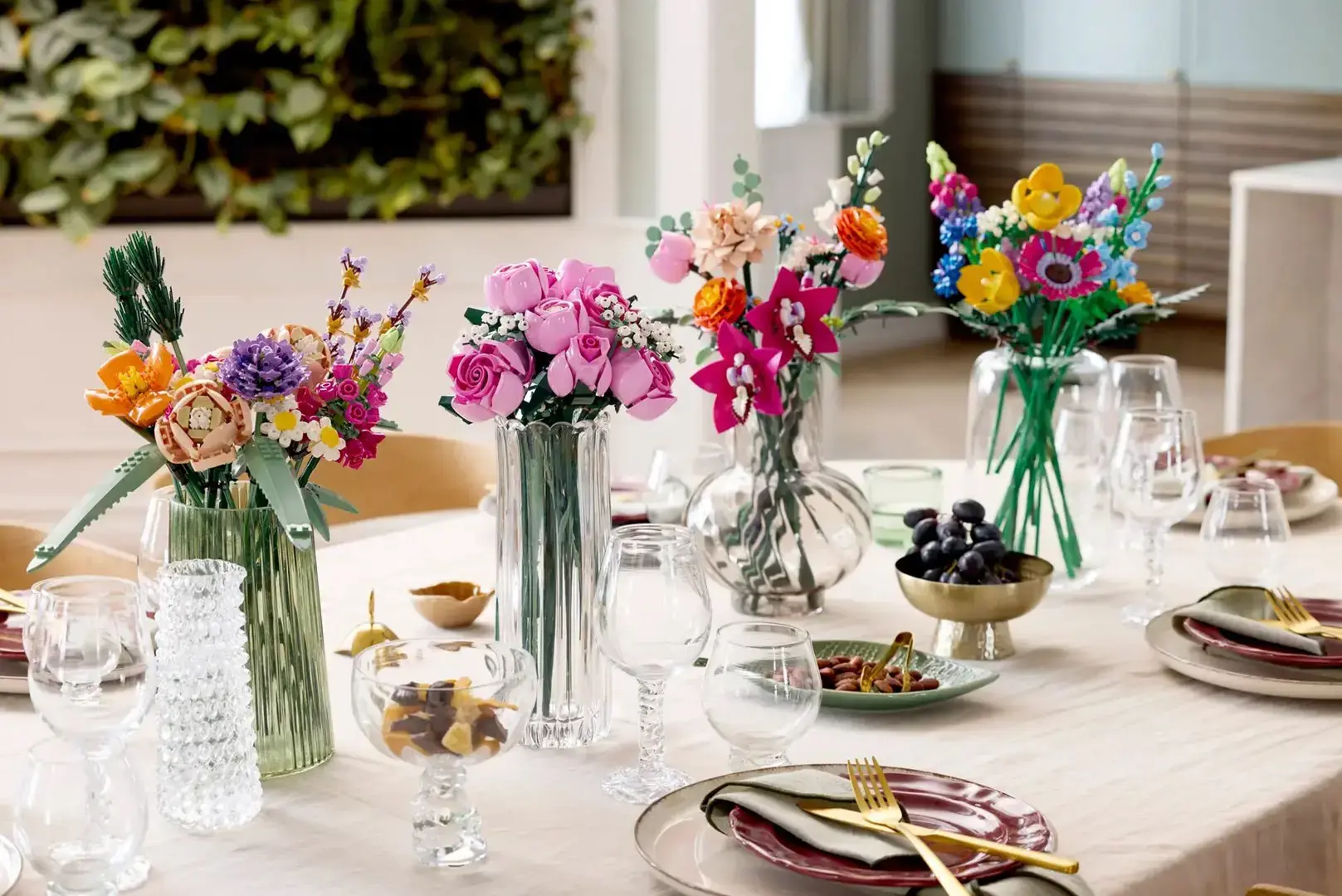 LEGO BOTANICALS 10374 Bouquet of Pink Roses