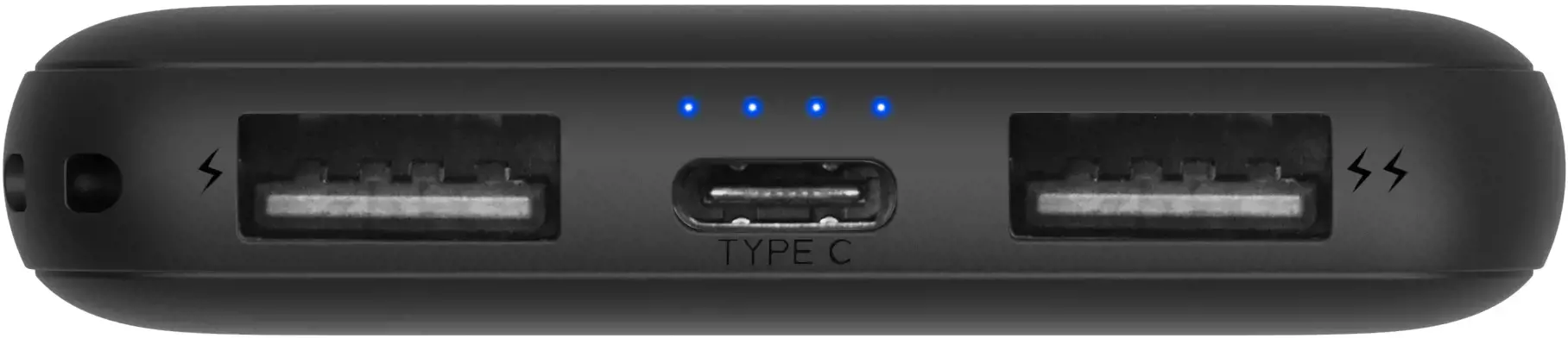 Platinet power bank 5000mAh polimerinis, juodas (45216)