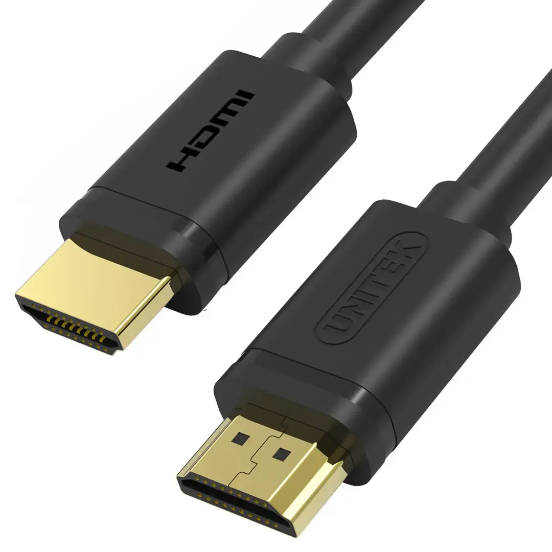 UNITEK Y-C138 "Unitek" kabelis HDMI v.2.0 M/M 2 m, auksinis, BASIC, Y-C138