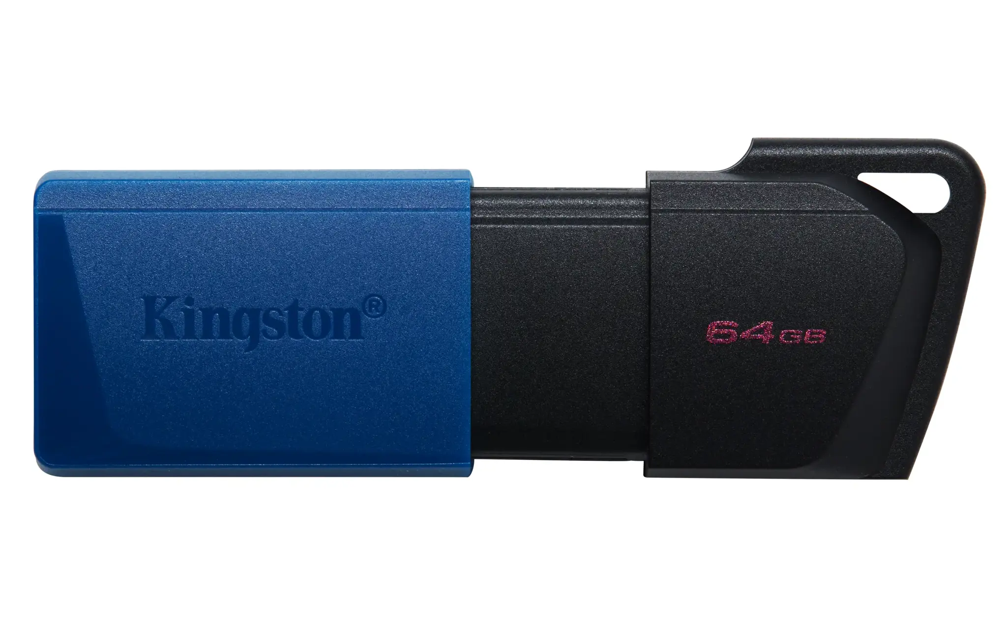 KINGSTON 64GB USB 3.2 Gen 1 DataTraveler Exodia M juoda + mėlyna 2 vnt.