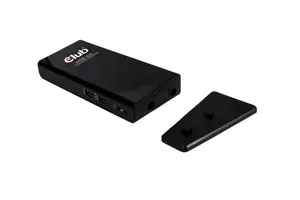 CLUB3D USB Gen1 Type A Dual Display ( HDMI and DVI) DisplayLink™ Docking Station, Wired, USB 3.2 Gen 1 (3.1 Gen 1) Type-A, 1.4a, 3.5 mm, USB Type-B, 10,100,1000 Mbit/s