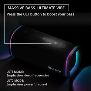 Sony Speaker | ULT FIELD 5 | Waterproof | Bluetooth | White | Portable | Wireless connection