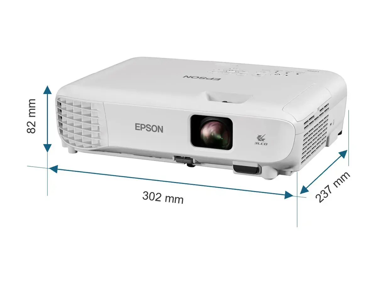 Epson EB-W53 | WXGA (1280x800) | 4000 ANSI lumens | White