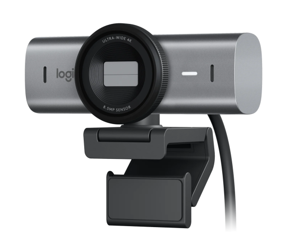 Logitech MX Brio 705 for Business Internetinė kamera, 8.5 MP, 4K Ultra HD 4096x2160, USB-C, Graphite
