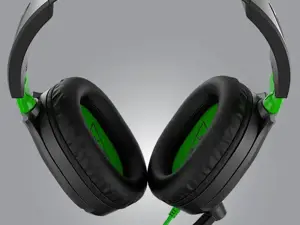 "Turtle Beach Recon 70" žaidimų ausinės "Xbox Series X|S" ir "Xbox One" - juodos, laidinės, žaidimų, 20 - 20000 Hz, 571,5 g, ausinės, juodos, žalios
