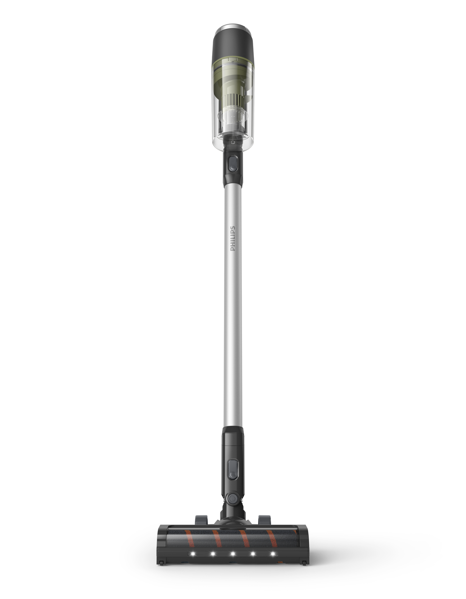 Philips 3000 series XC3033/01, Stick vacuum, Bagless, Black, Green, Dry, Cyclonic, Cyclonic/filtering