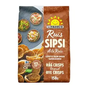 Ruginiai duonos traškučiai LINKOSUO Original, 150 g