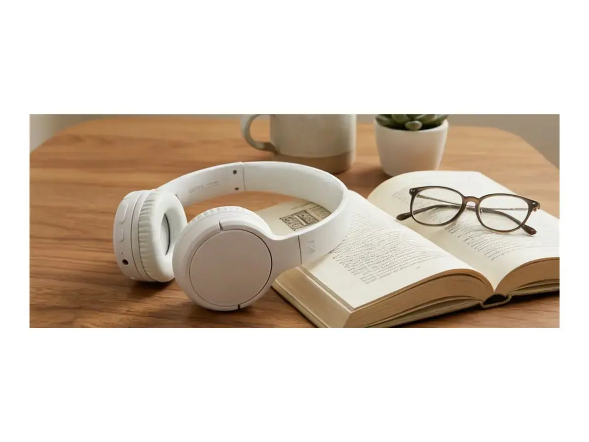Muse | Stereo Headphones | M-272 BTW | Wireless/Wired | On-Ear | White | Noise canceling