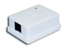 A-LAN GN005 tinklo jungiamoji dėžutė "Cat5e", balta