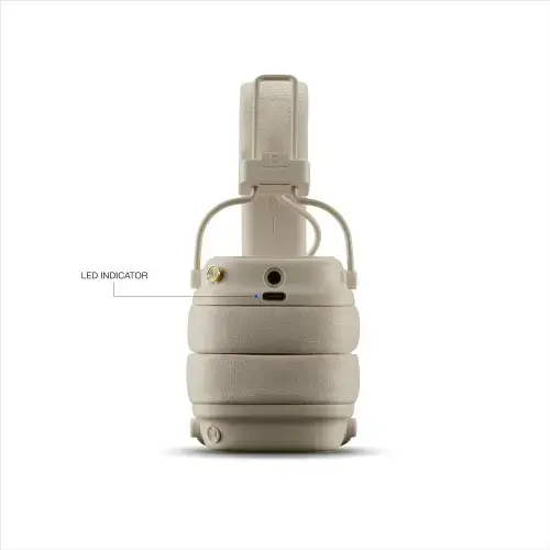 Marshall Major V Belaidės ausinės, Bluetooth, Cream