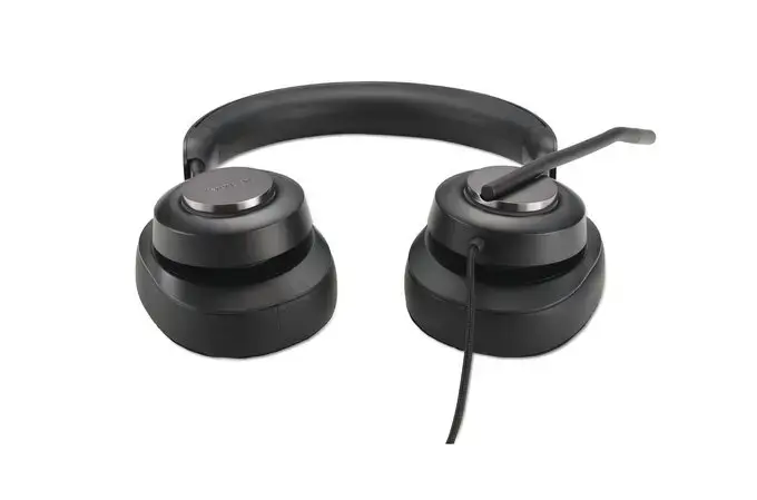 Kensington H2000 USB-C Over-Ear Headset, Wired, Office/Call center, 20 - 20000 Hz, 190 g, Headset, Black
