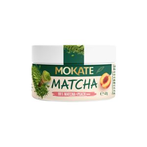 Žalioji arbata  MOKATE Matcha persikų skonio 40g