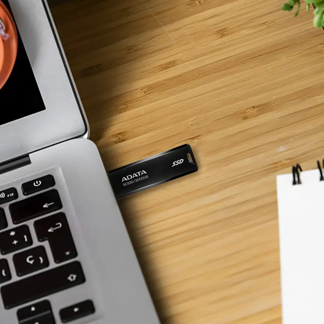 SSD diskas ADATA SC610-500G-CBK/RD 500 GB, USB 3.2 Gen 2 (3.1 Gen 2)