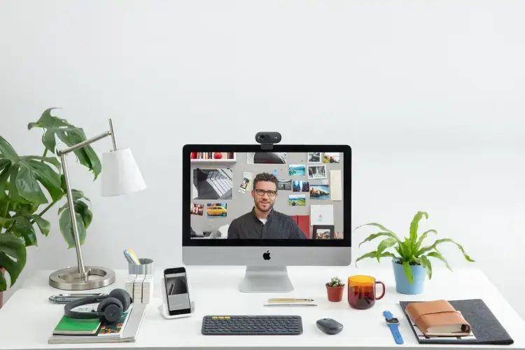 "Logitech C505e", 1280 x 720 taškų, 30 kadrų per sekundę, 1280x720@30fps, 720p, 60°, USB