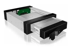 ICYBOX IB-129SSK-B "IcyBox" mobilus stovas 3,5/2,5 SATA/SAS standiesiems diskams, juodas