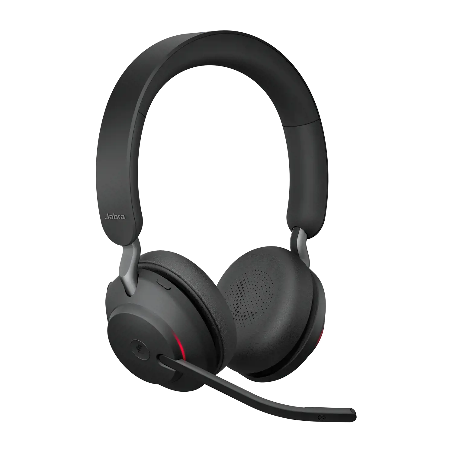 "Jabra Evolve2 65 USB-A Black MS Stereo, belaidis, biure / skambučių centre, 20 - 20000 Hz, 176,4 g, ausinės, juodos spalvos