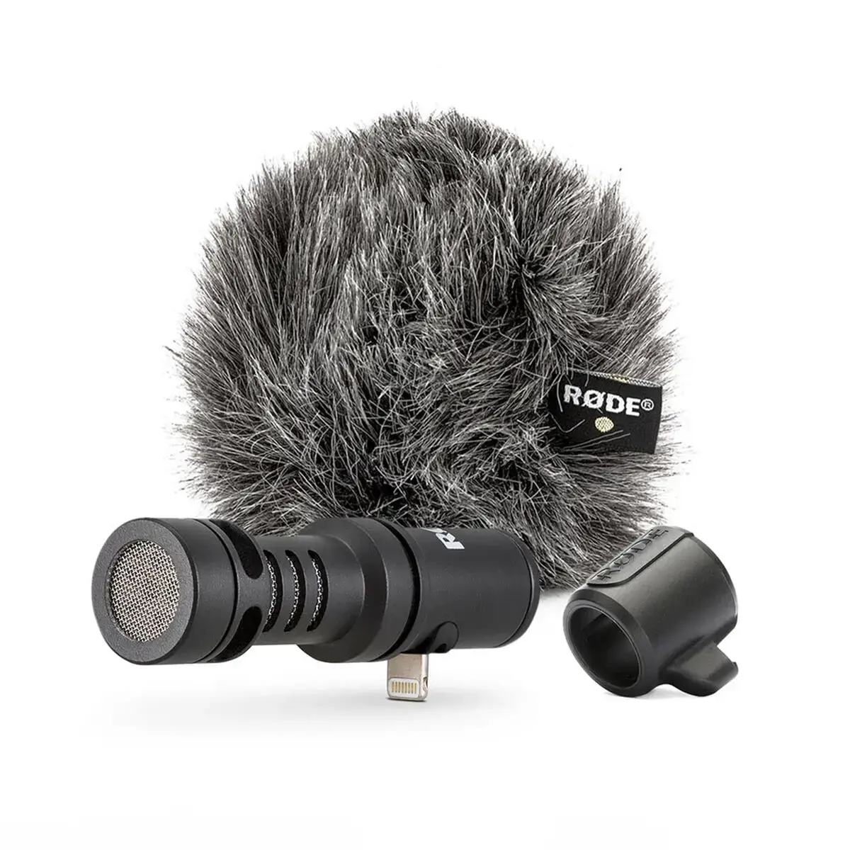 "RØDE VideoMic Me-L" juodas išmaniojo telefono mikrofonas