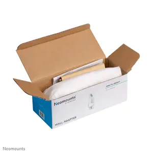 "Neomounts by Newstar" sieninis adapteris, Sieninė plokštė, balta, sieninė, DS70-450BL1; DS75-450BL2, 85 mm, 75 mm