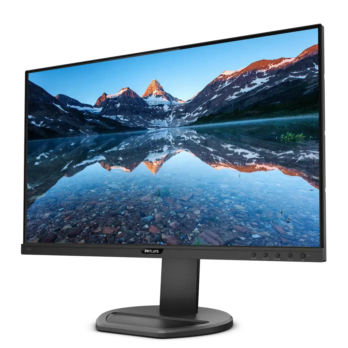 Monitorius Philips B Line 243B9/00, 60.5 cm (23.8"), 1920 x 1080 pixels, Full HD, LED, 4 ms, Black