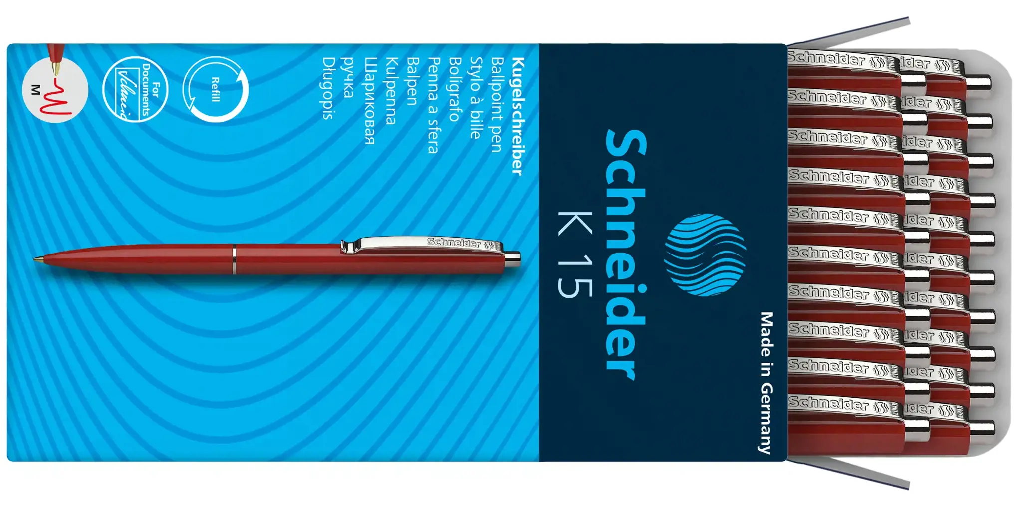 Automatinis tušinukas SCHNEIDER K15, 0,7 mm., radona.