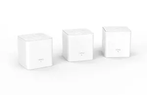 "Tenda Nova MW3" belaidis maršrutizatorius Gigabit Ethernet Dviejų dažnių (2,4 GHz / 5 GHz) 4G White