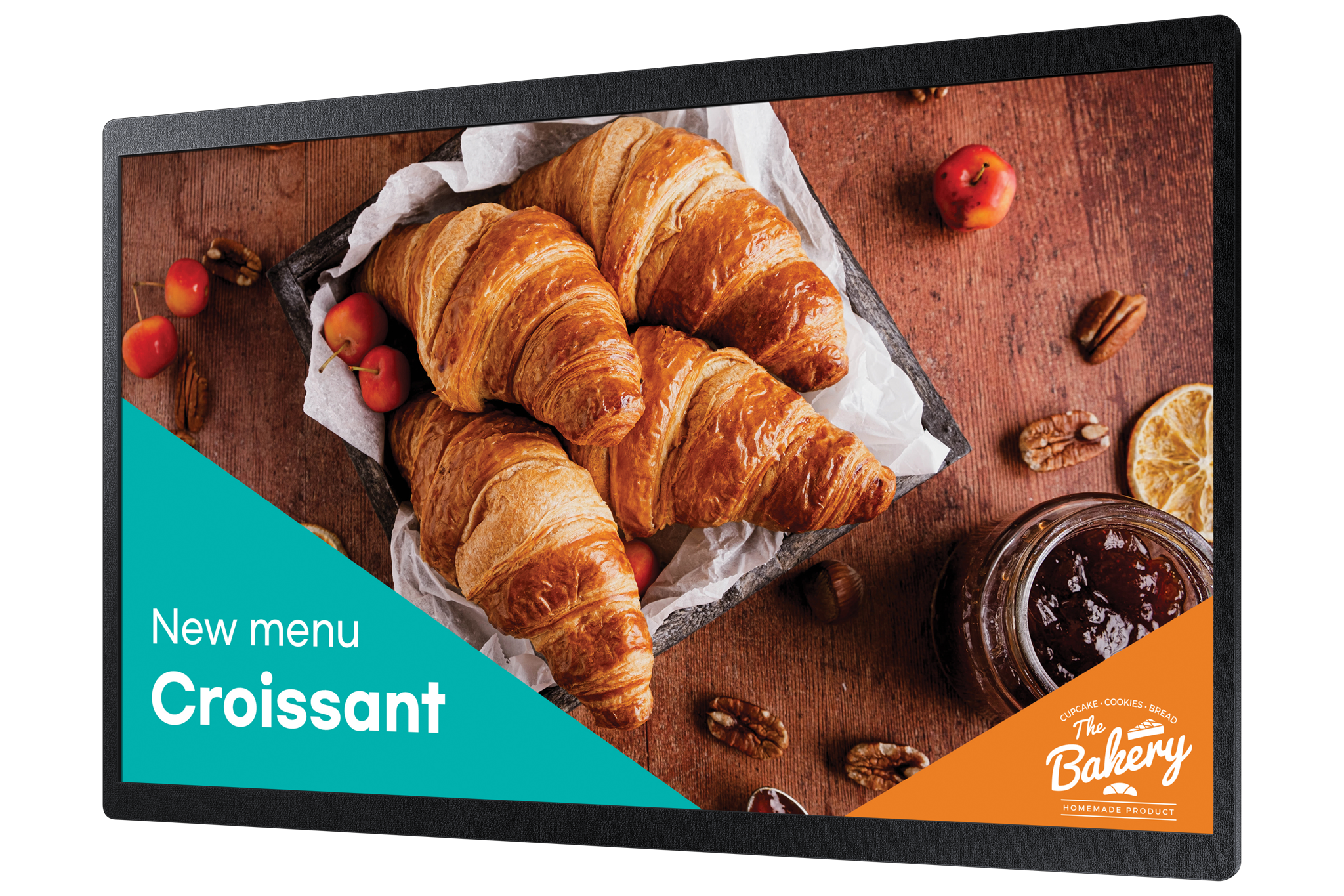 Samsung QB24C, Digital signage flat panel, 61 cm (24"), LED, 1920 x 1080 pixels, Wi-Fi, 16/7