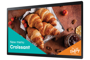 Samsung QB24C, Digital signage flat panel, 61 cm (24"), LED, 1920 x 1080 pixels, Wi-Fi, 16/7