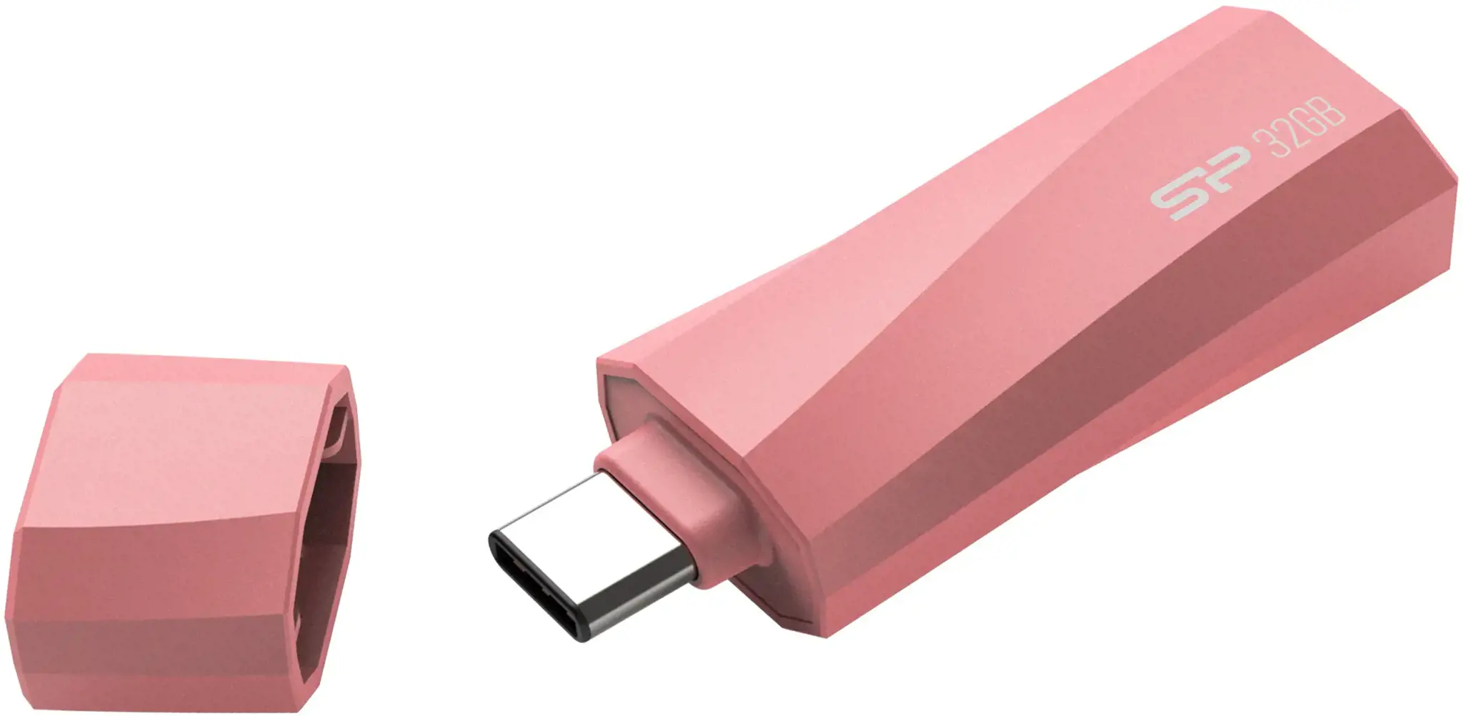 "Silicon Power Mobile C07", 32 GB, C tipo USB, 3.2 Gen 1 (3.1 Gen 1), dangtelis, 7,9 g, rožinė