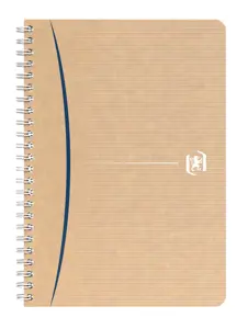 Sąsiuvinis su spirale OXFORD Touareg, A5, perdibto popier., 180 lapų, linijomis