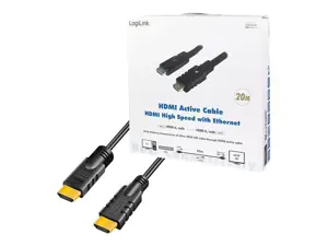 LOGILINK CHA0020 LOGILINK - Aktyvusis HDMI didelės spartos kabelis, 20 m