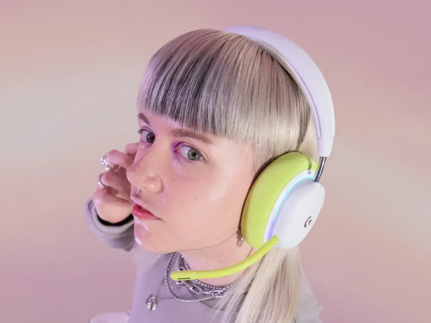 LOGITECH G735 - BALTOS SPALVOS - EMEA