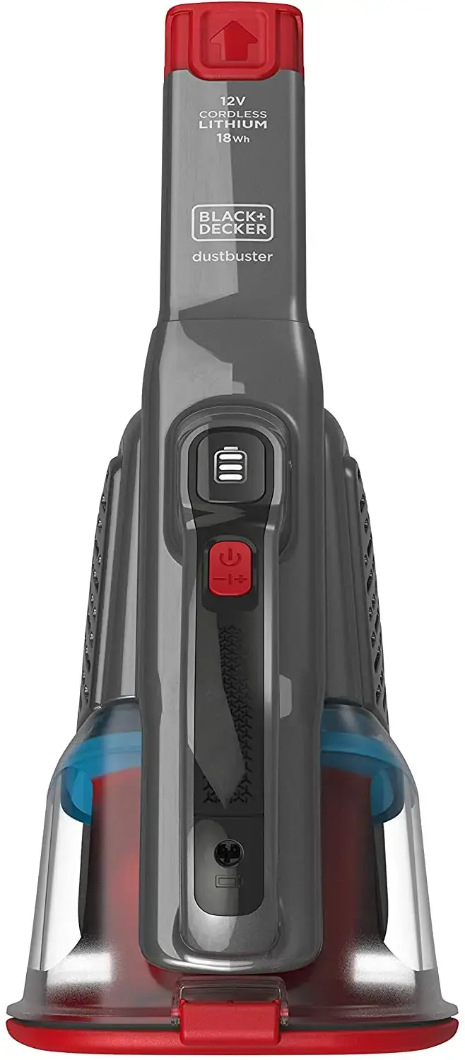 "Black &amp; Decker Dustbuster" juodas, raudonas dulkių maišelis