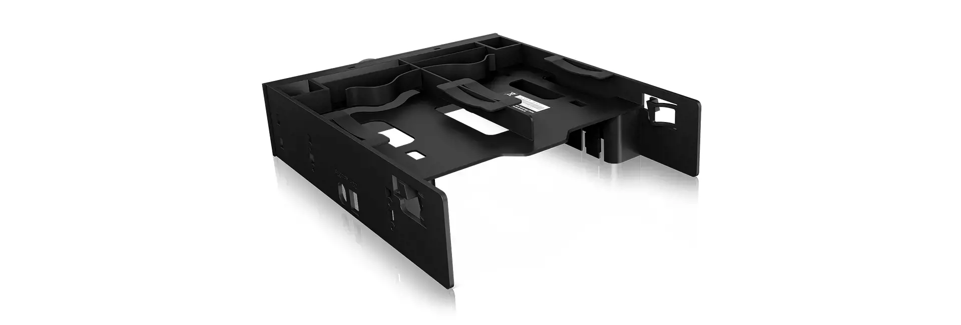 ICY BOX IB-5251, plastikinis, juodas, Kinija, 175 mm, 147 mm, 40 mm