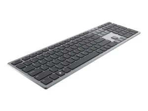 DELL KB700, pilno dydžio (100%), "Bluetooth", QWERTY, pilka