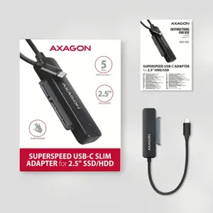 AXAGON ADSA-FP2C USB-C 3.2 Gen1 - SATA 6G 2.5" HDD/SSD FASTPort2 Adapter